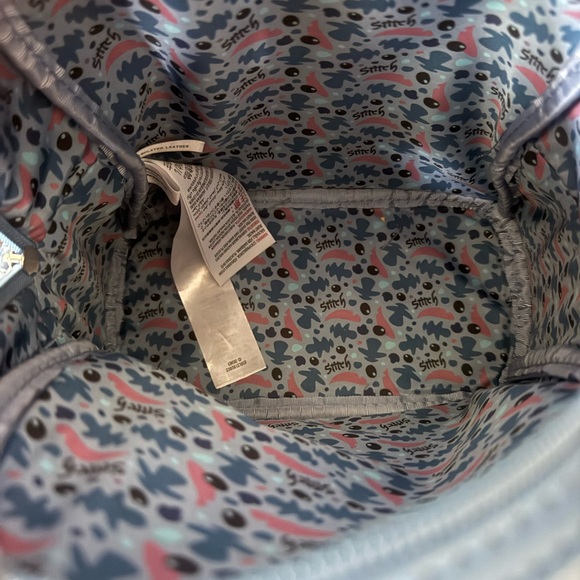 Loungefly Kids Blue Stitch Character Mini Backpack - Picture 2 of 4